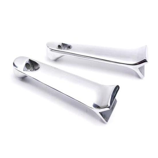 Aluminum Headlight Mounting Brackets, Polished