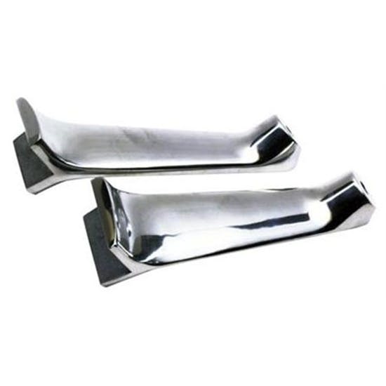 Aluminum Headlight Mounting Brackets, Polished