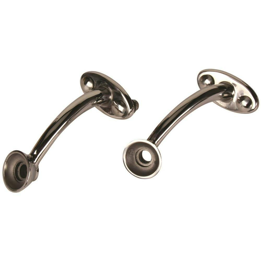 Speedway Polished Stainless Steel Highboy Headlight Mounts