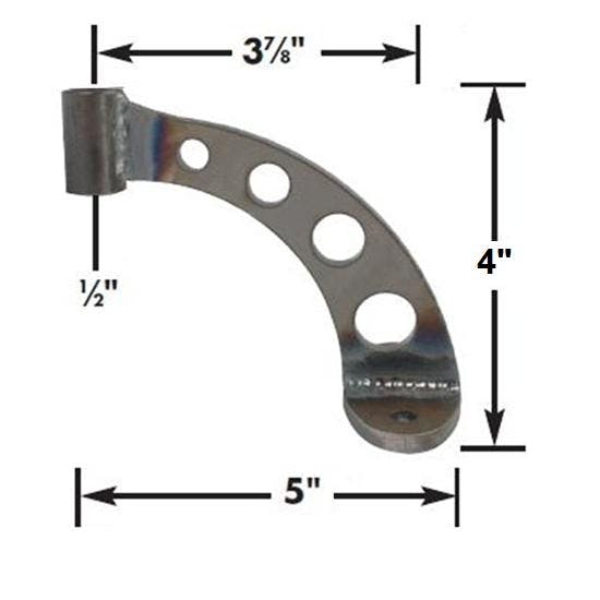 Speedway Universal Steel Headlight Mount Bracket