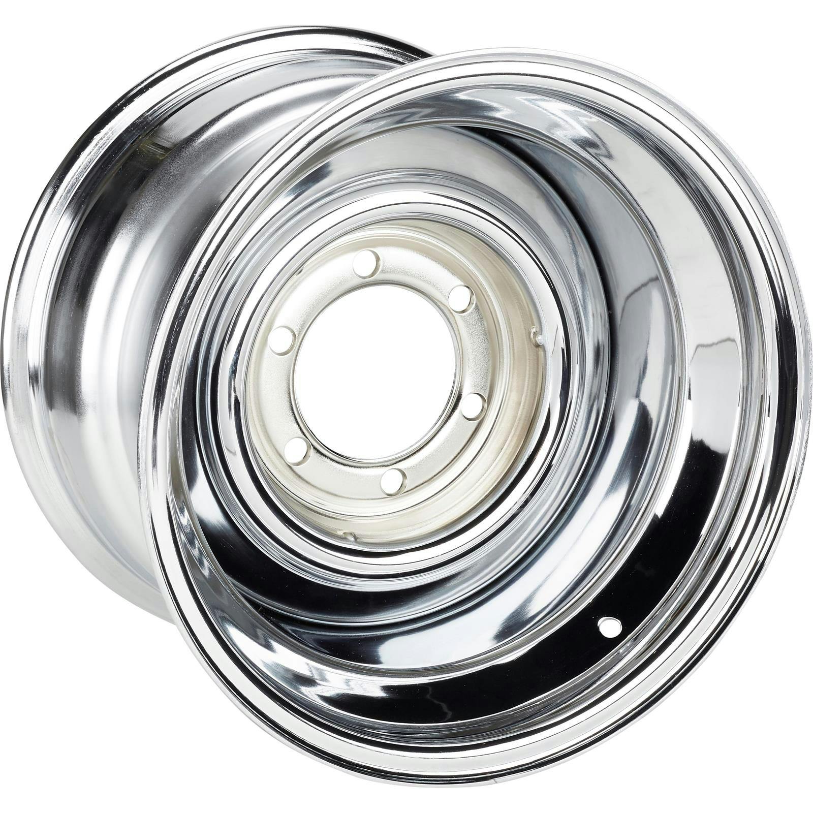 Speedway Smoothie 15x10 Steel Wheels, 6 on 5.5, 6 lug, 4.5 BS