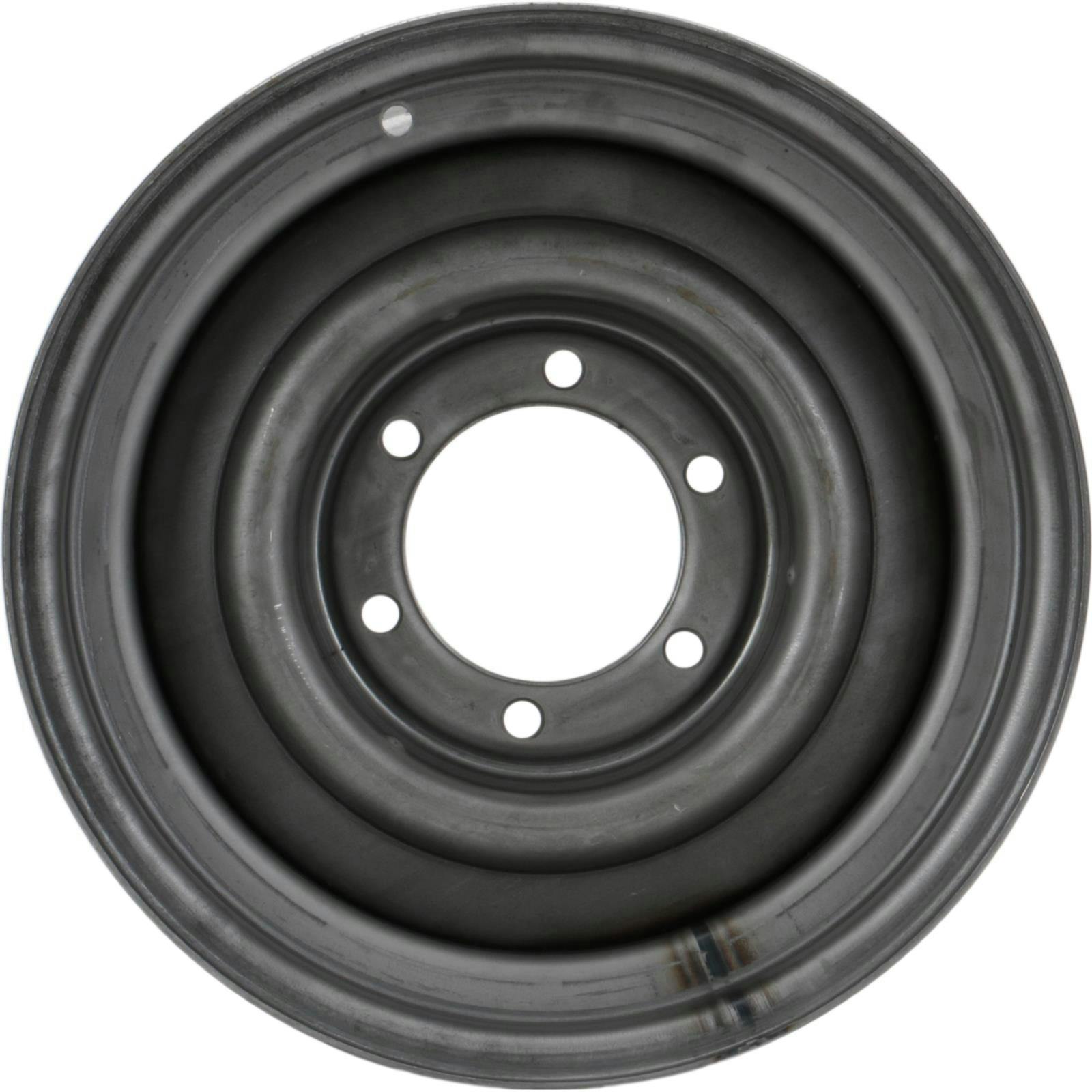 Speedway Smoothie 15x8 Raw Steel Wheel, 6 on 5.5 Inch, 4.25 BS