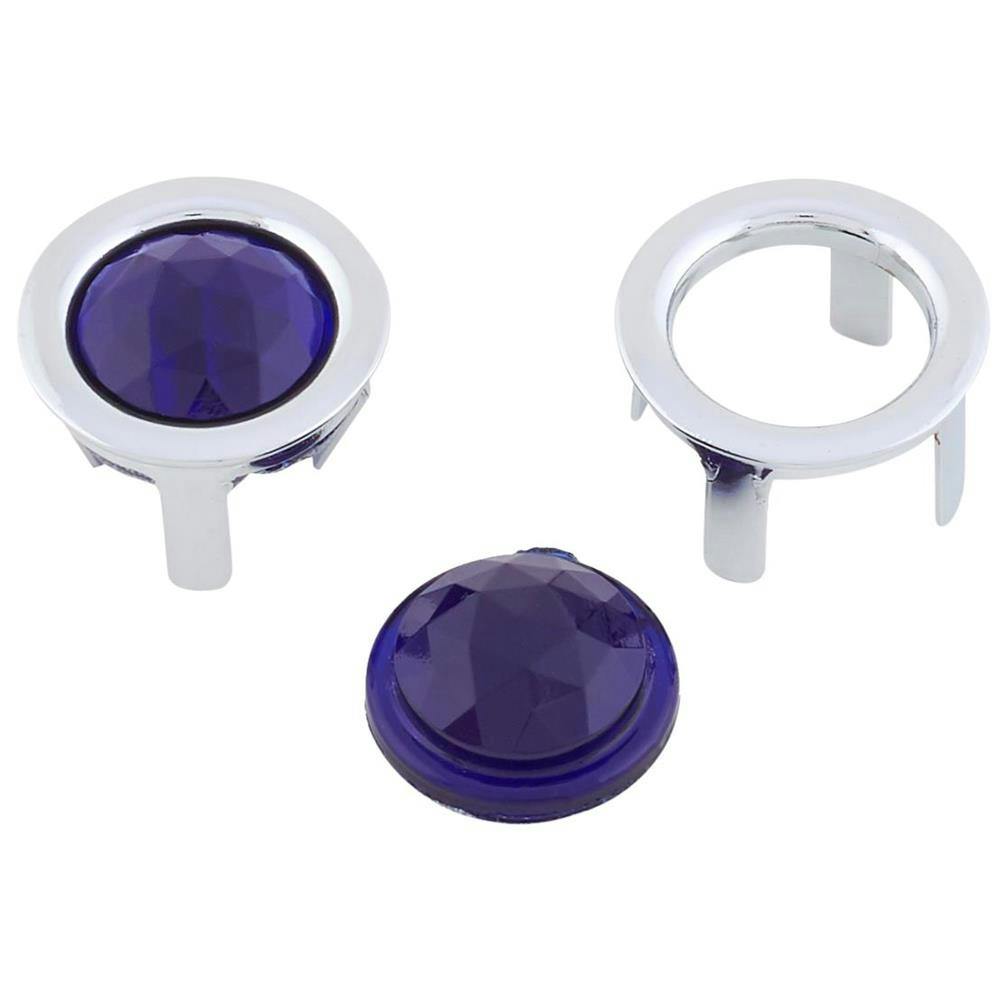 Blue Dots Tail Light Lenses - Glass