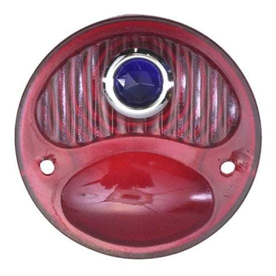 1928-1931 Ford Model A Blue Dot Tail Light Lens