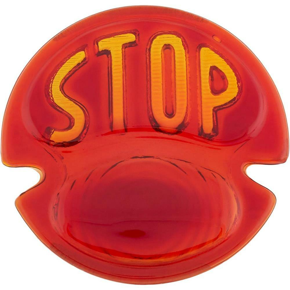 Glass Tail Lamp Lens, 1928-31 Ford