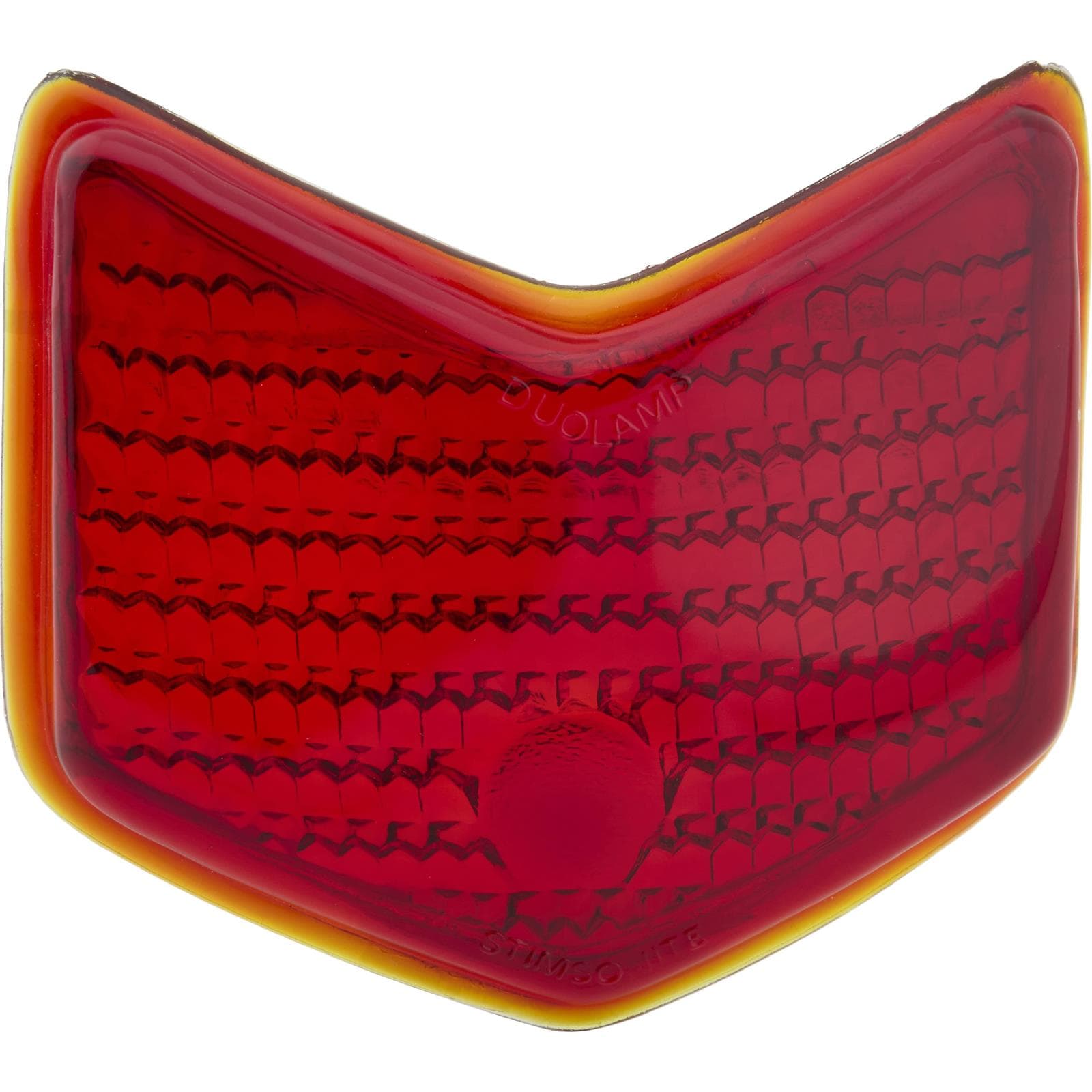 1940 Ford Red Glass Tail Light Lens, Passenger Car