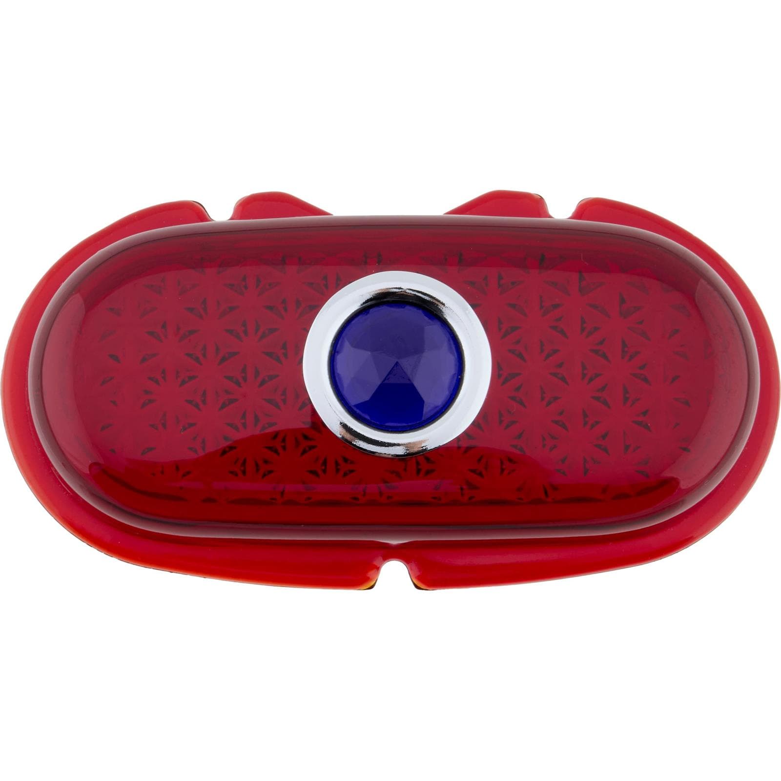 1942-1948 Ford Blue Dot Tail Light Lens, Passenger Car
