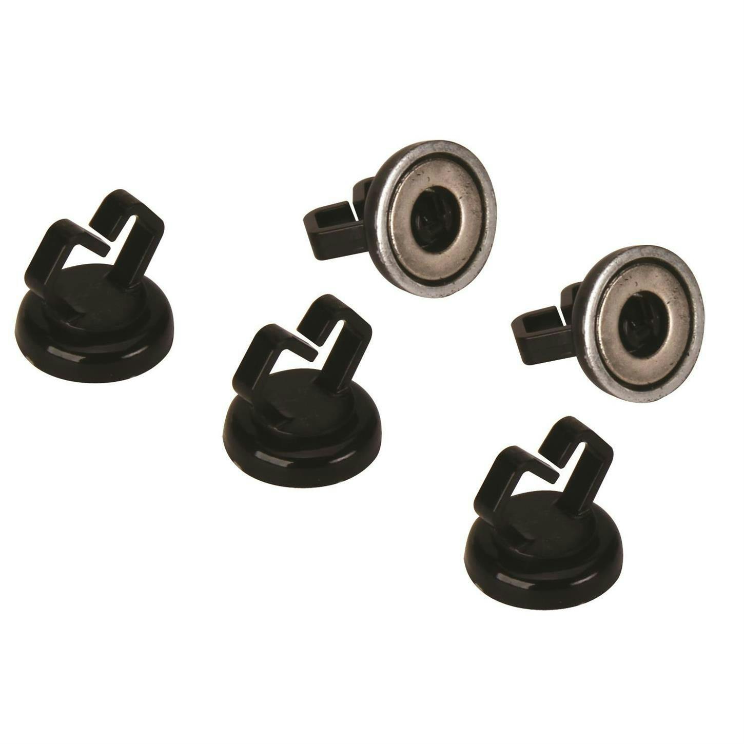 Mag Daddy 1/2 Inch Small Cable Daddy Magnetic Wire Fasteners, 5-Pack