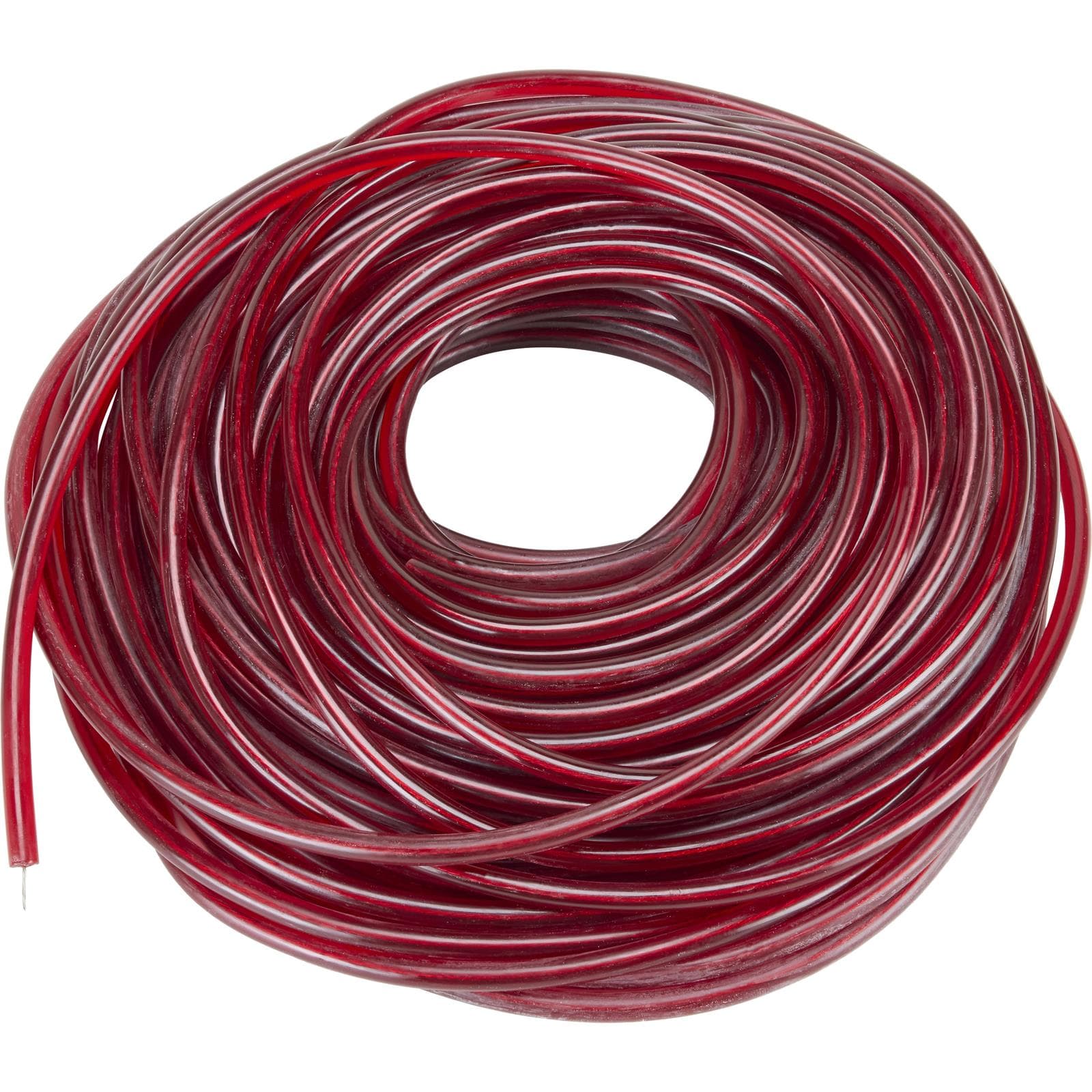 Red 7mm Solid Core Spark Plug Wire, 100 Ft.