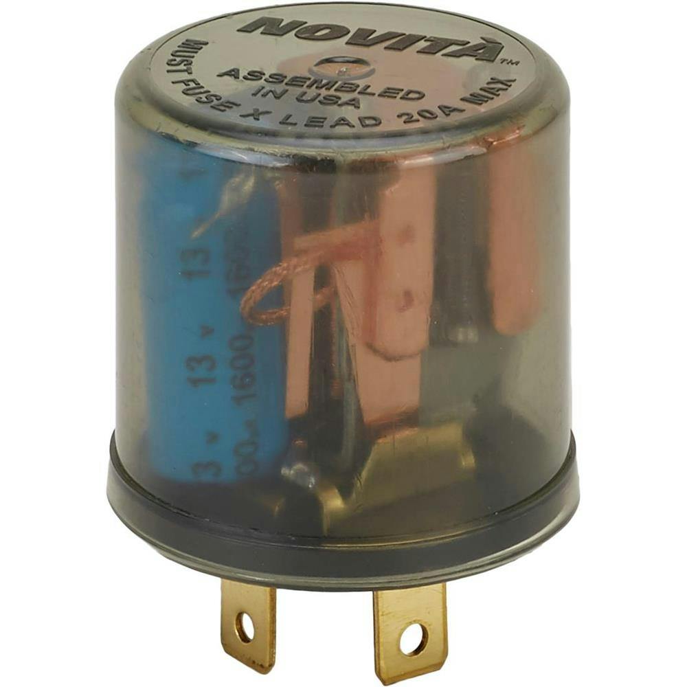 Replacement Turn Signal Flasher Unit, 2-Prong