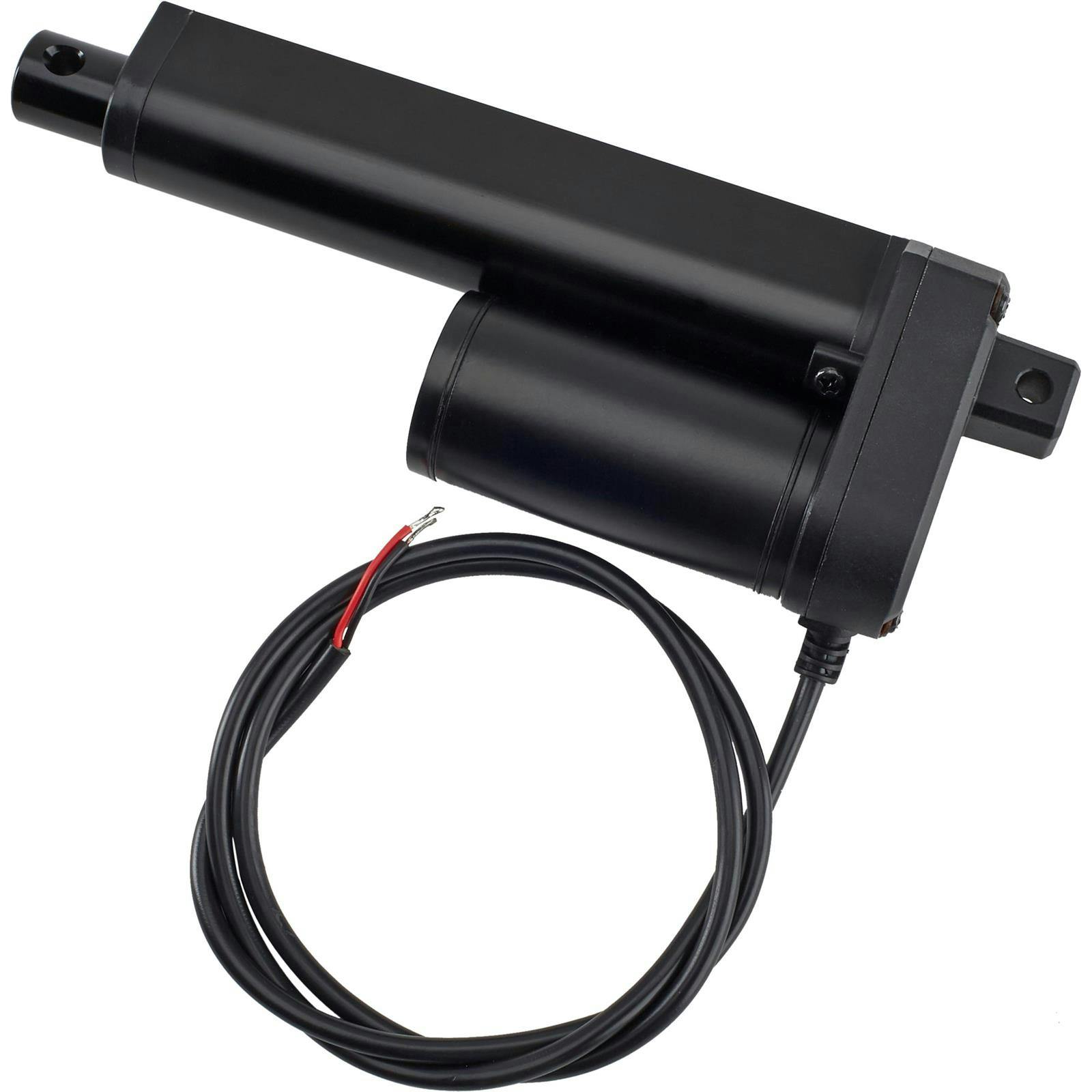 Universal Micro Sprint Gear-Driven Linear Actuator, Black