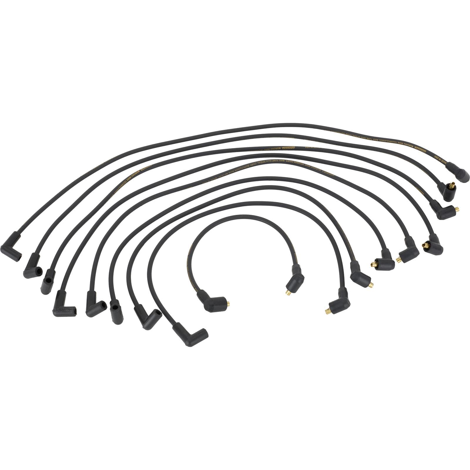 Moroso Spark Plug Wires, Under Headers, Socket Cap, Ready-To-Install