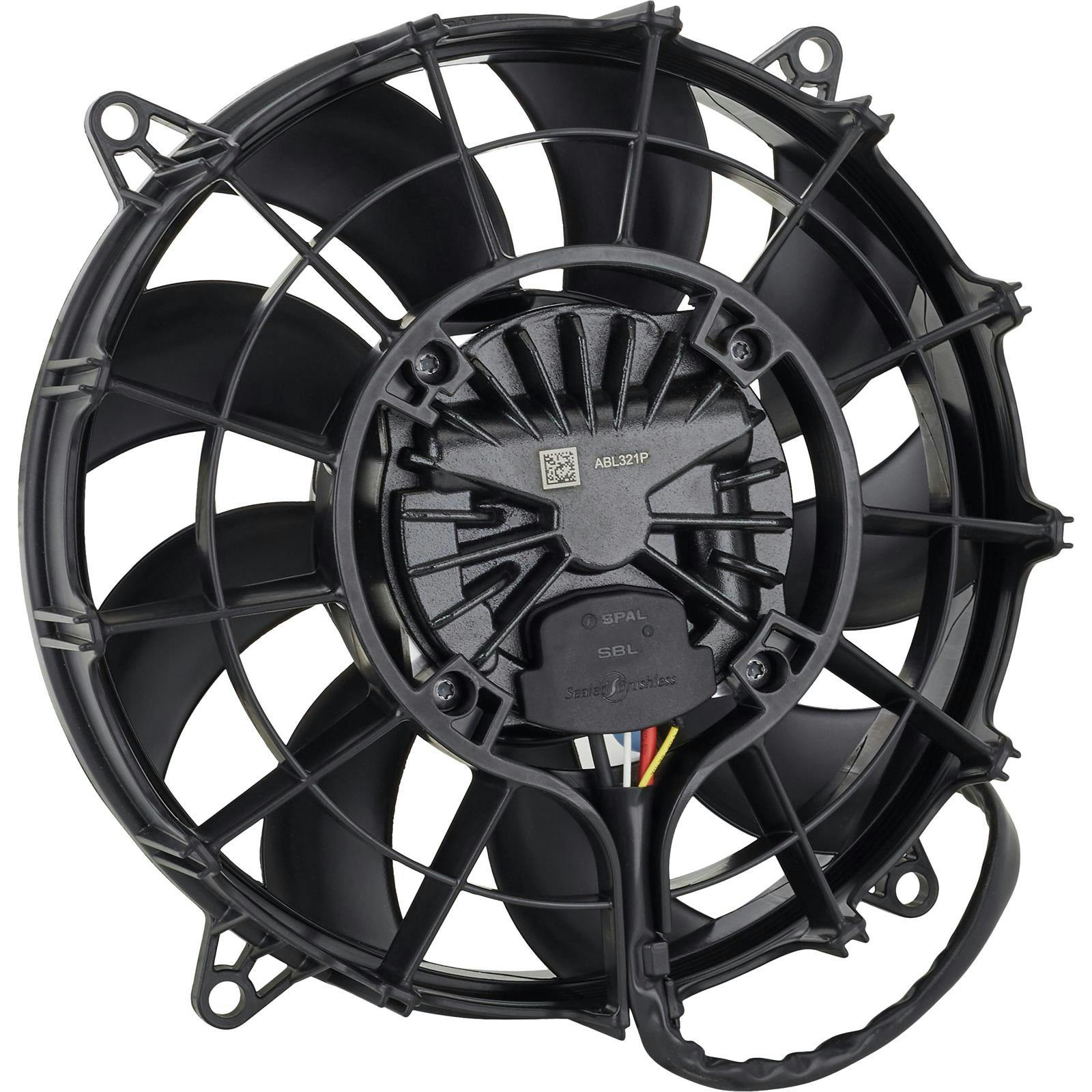 SPAL 30107089 Plus Series Curved Blade Electric Puller Fan, 10 In