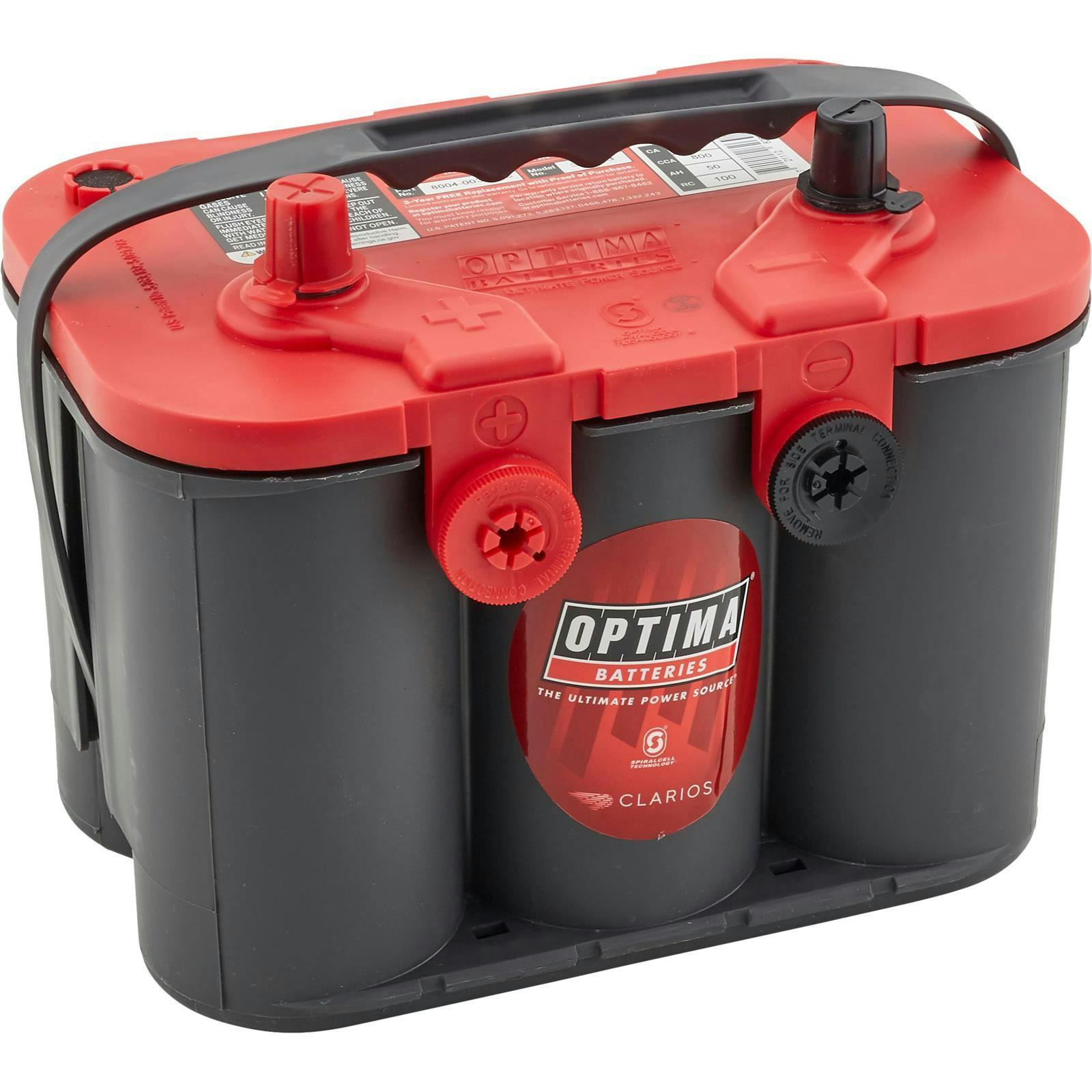 Optima Batteries 9004-003 Group 34/78 12V Red Top Battery