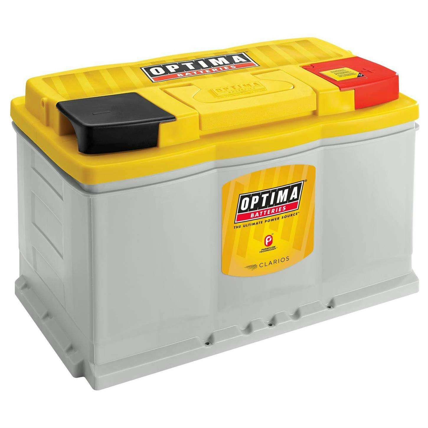 Optima Batteries OPT-DH6-YT Yellow Top DH6 Battery, 800 CCA