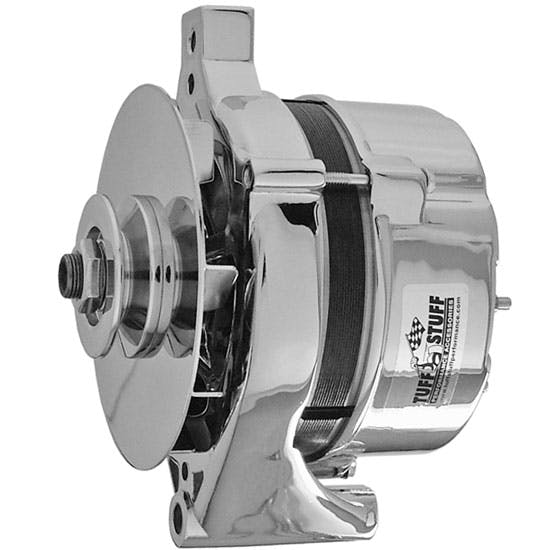 Ford Chrome Alternator, 70 Amp