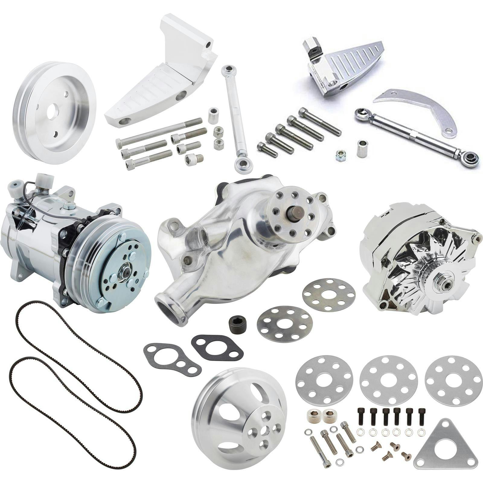 Small Block Chevy Inboard Drive Kits, Alternator & A/C