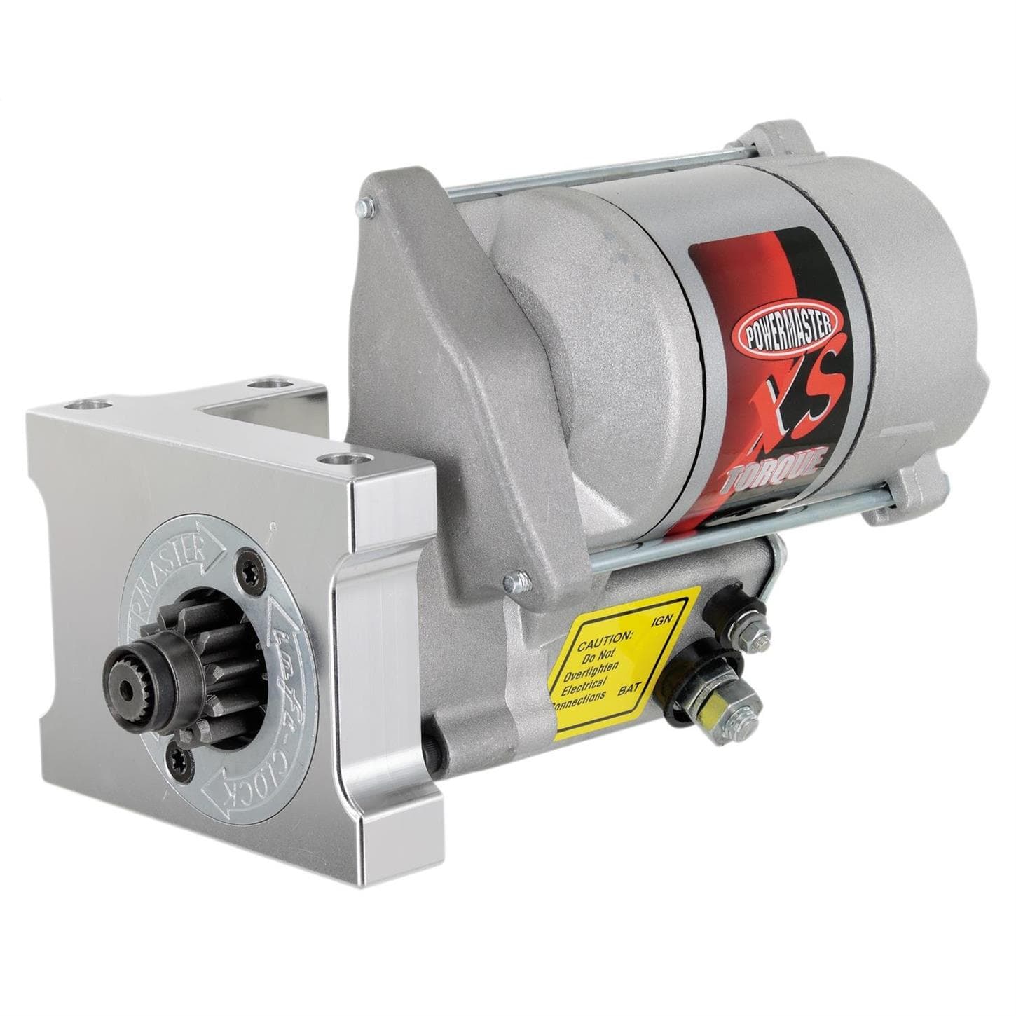 Powermaster 9526 Chevy Gear Reduction Starter, 168 Tooth, Angled Bolt