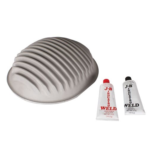 Finned Cover For Round Back 9 Inch Rear End, Unpolished