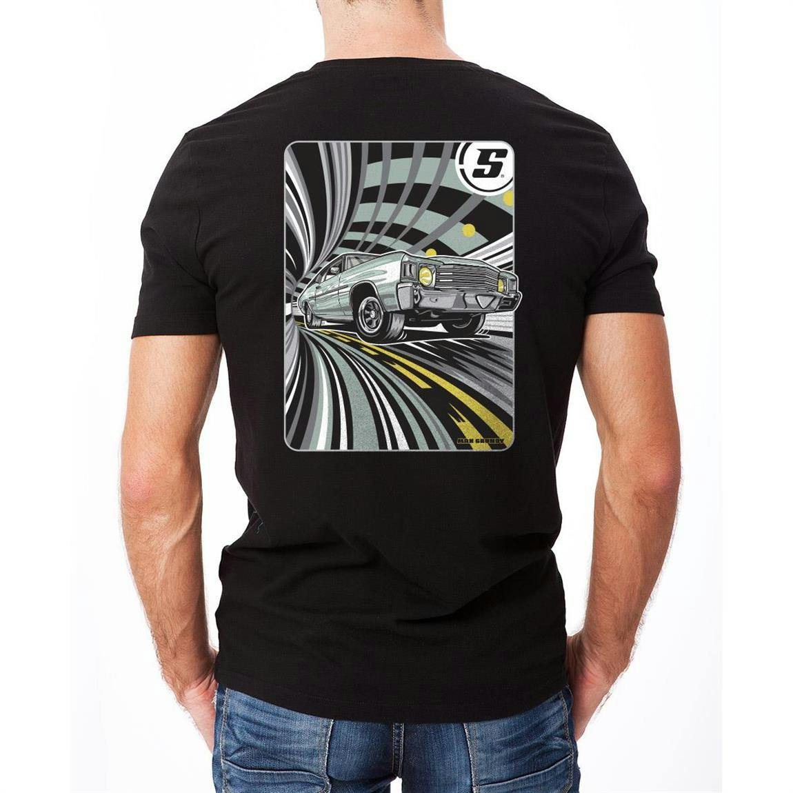 MAX GRUNDY Project Chevelle T-Shirt, Black