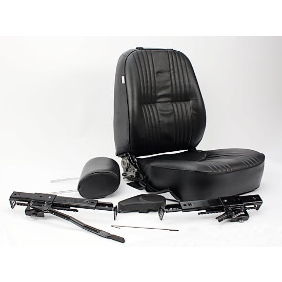 Procar Pro-90 Series Bucket Seat, Driver & Passenger Sides, Black
