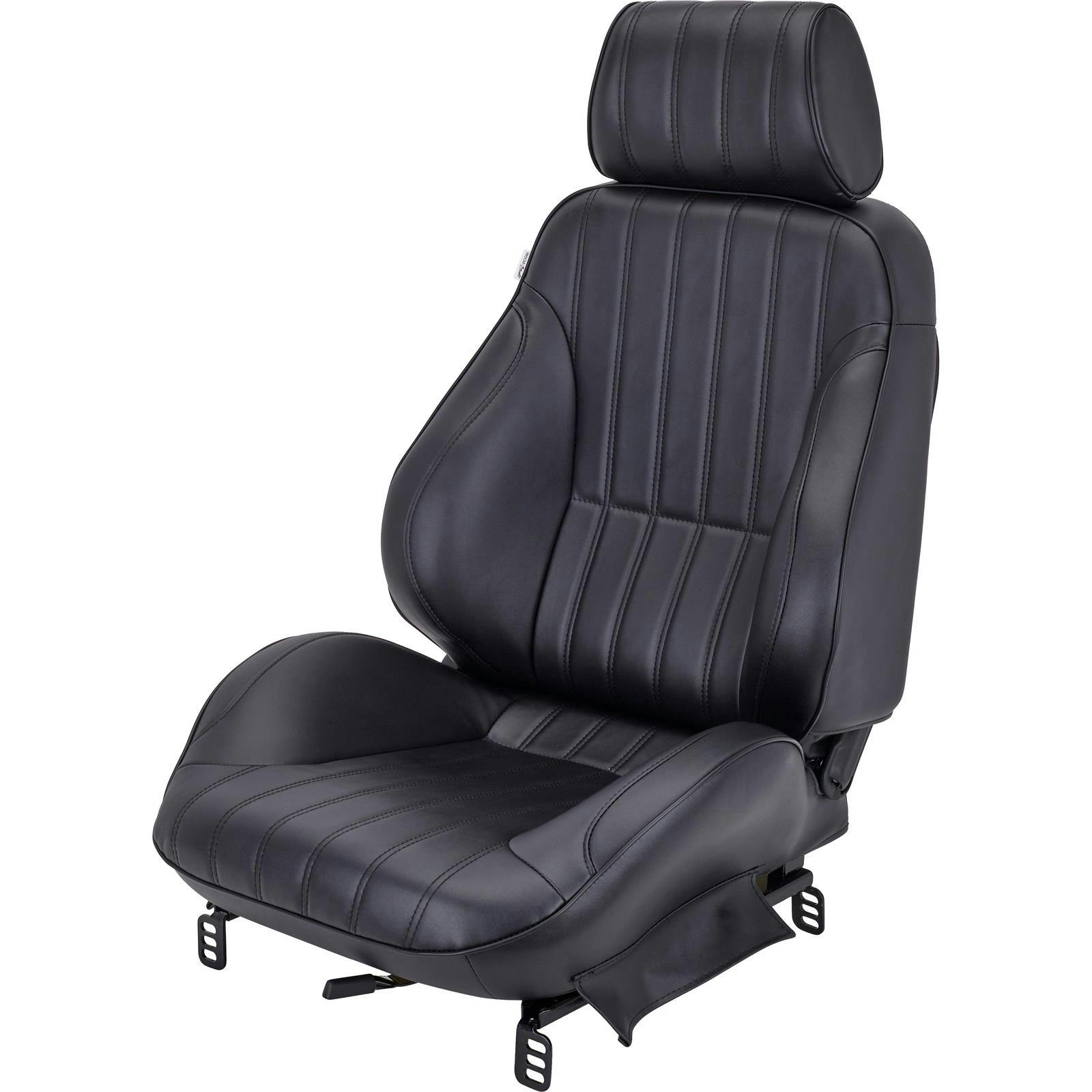 Procar Rally 1000 Series Black Vinyl Bucket Seats