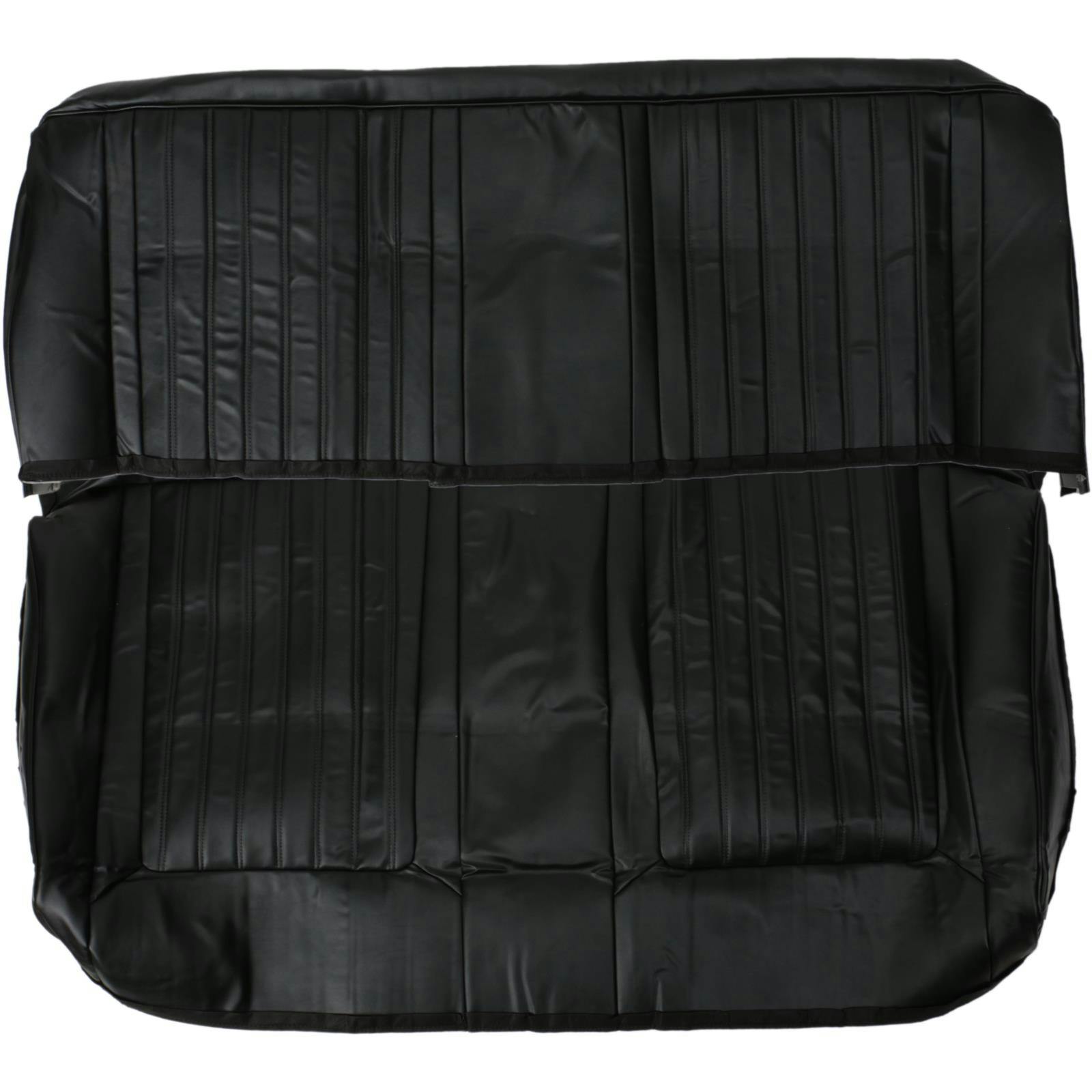 Procar 80-9210-51 Black Vinyl Rear Seat Cover, 1966-67 Nova