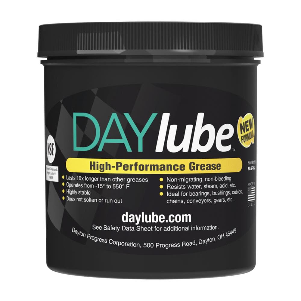 DAYLube NLGF16J Nano Grease, 16 ounce Jar, Single
