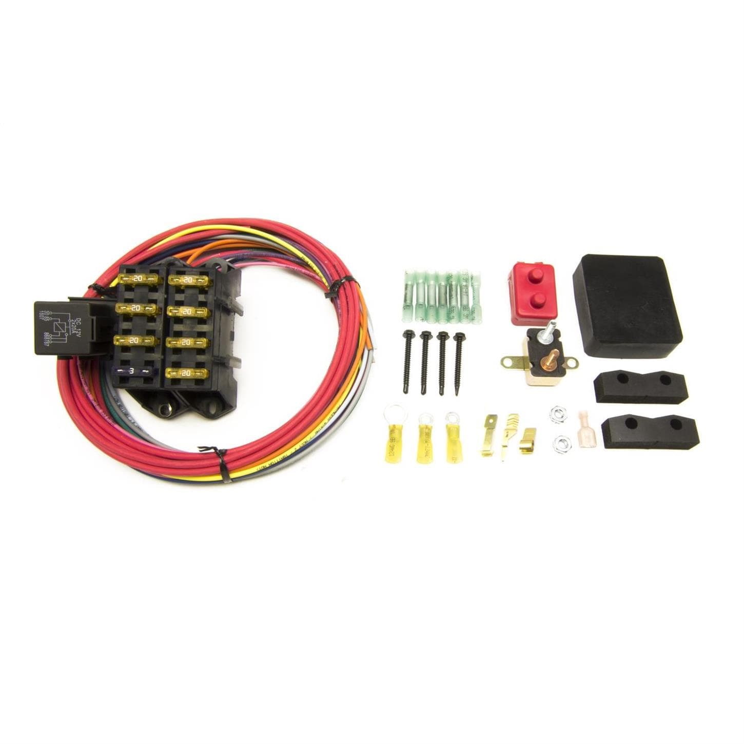 Painless Wiring 70207 CirKit Boss Auxiliary Fuse Block, 7 Circuits