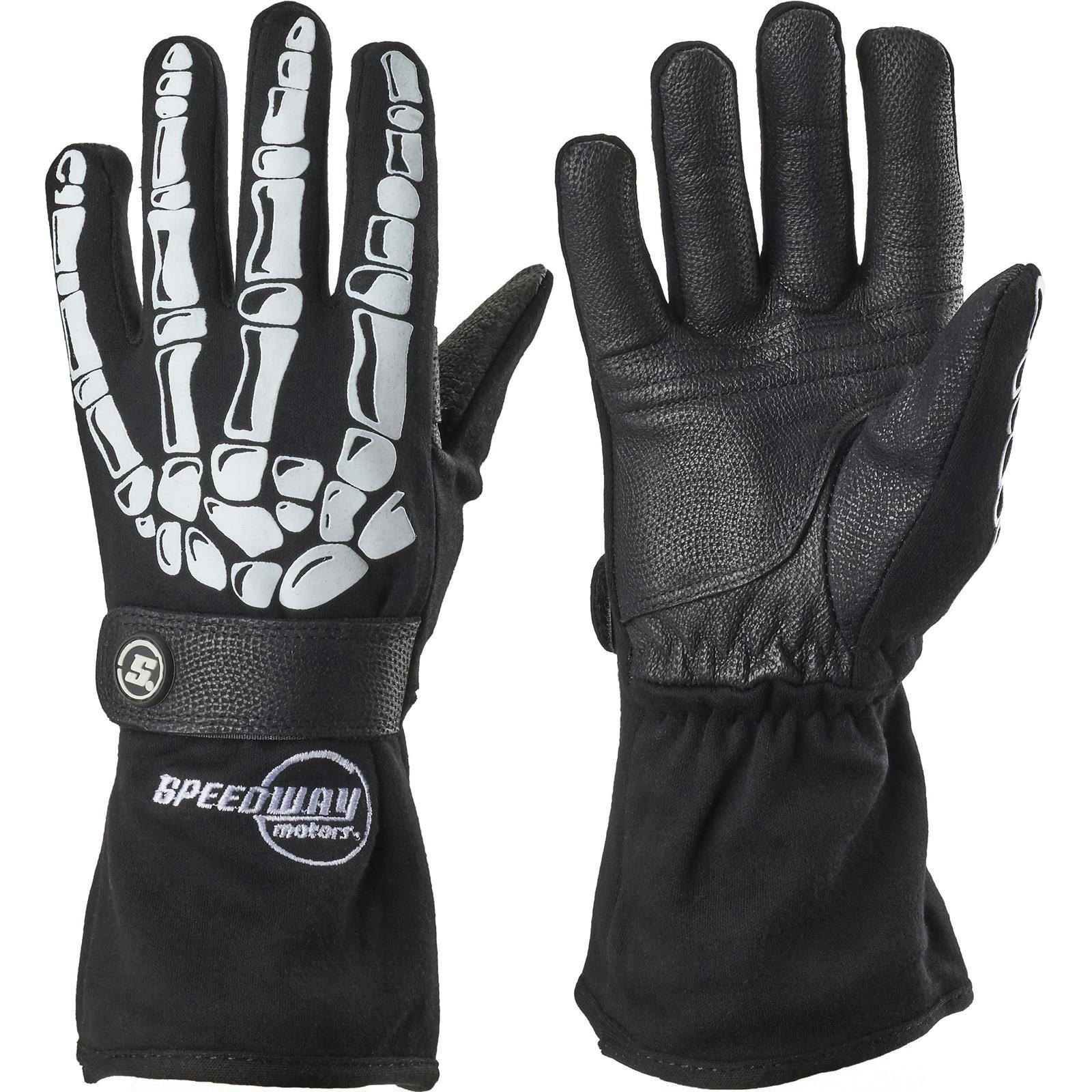 Speedway Motors Skeleton Double Layer Nomex Glove