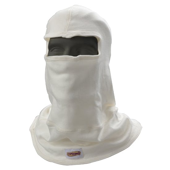 Speedway Double Layer Nomex Balaclava Helmet Head Sock, Natural