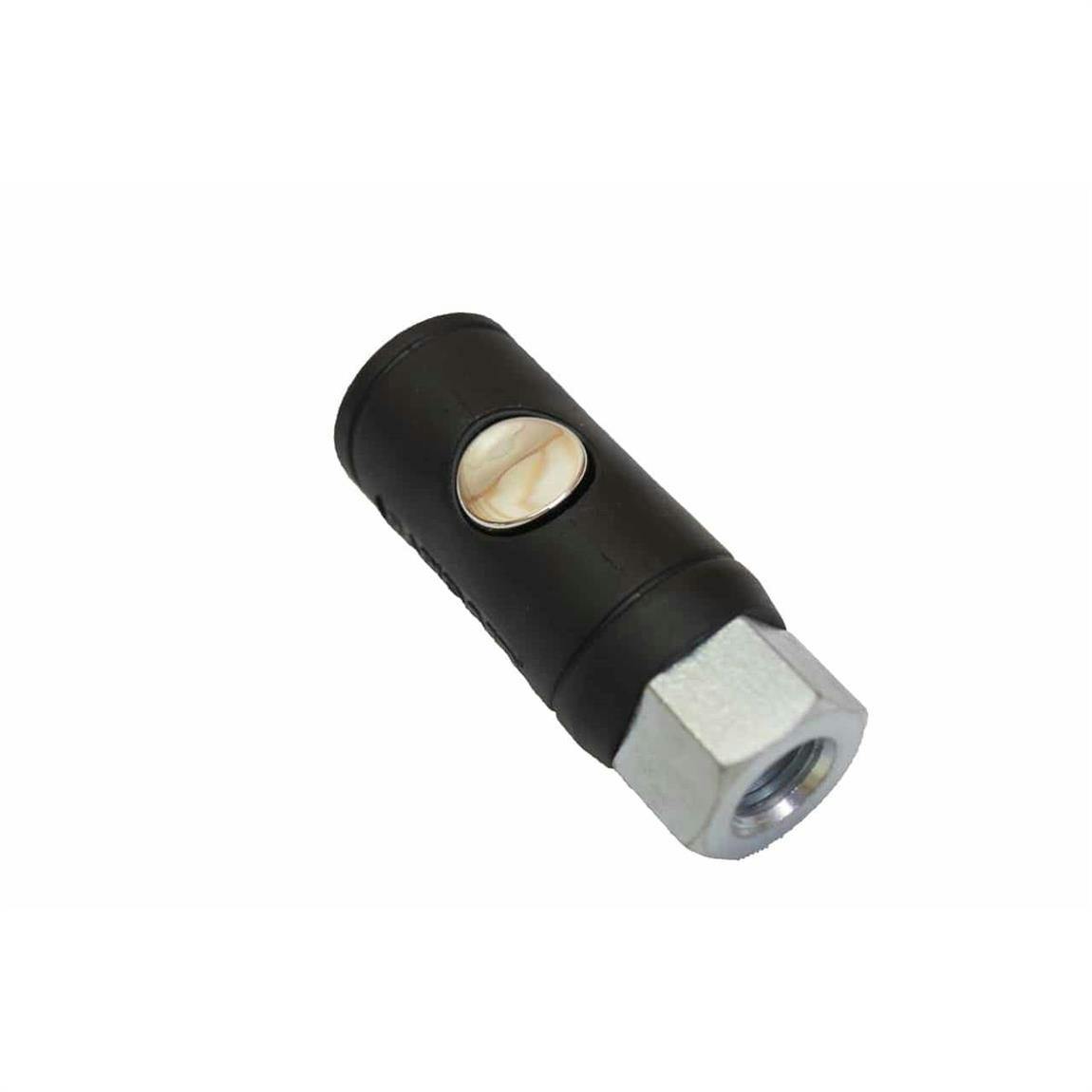 RapidAir K7220 Safety Coupler, 1/4 Inch, Female, 30 CFM, Style M