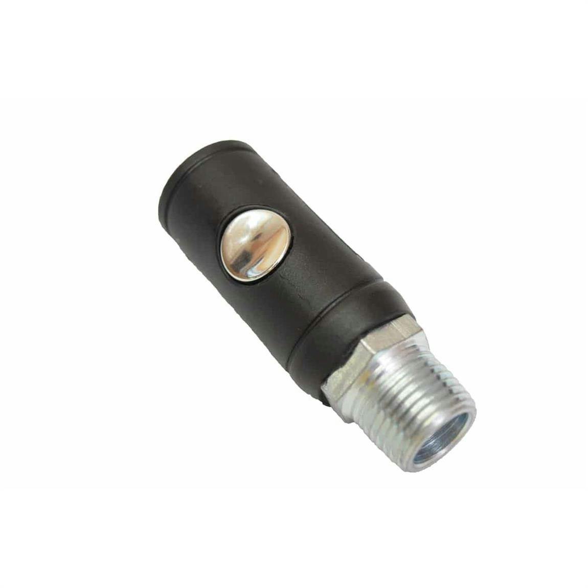 RapidAir K7221 Safety Coupler, 1/4 Inch, Male, 30 CFM, Style M