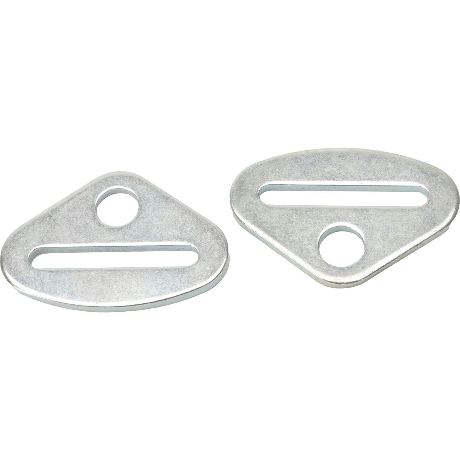 Speedway Seat Belt Mount, Bolt-In, Zinc