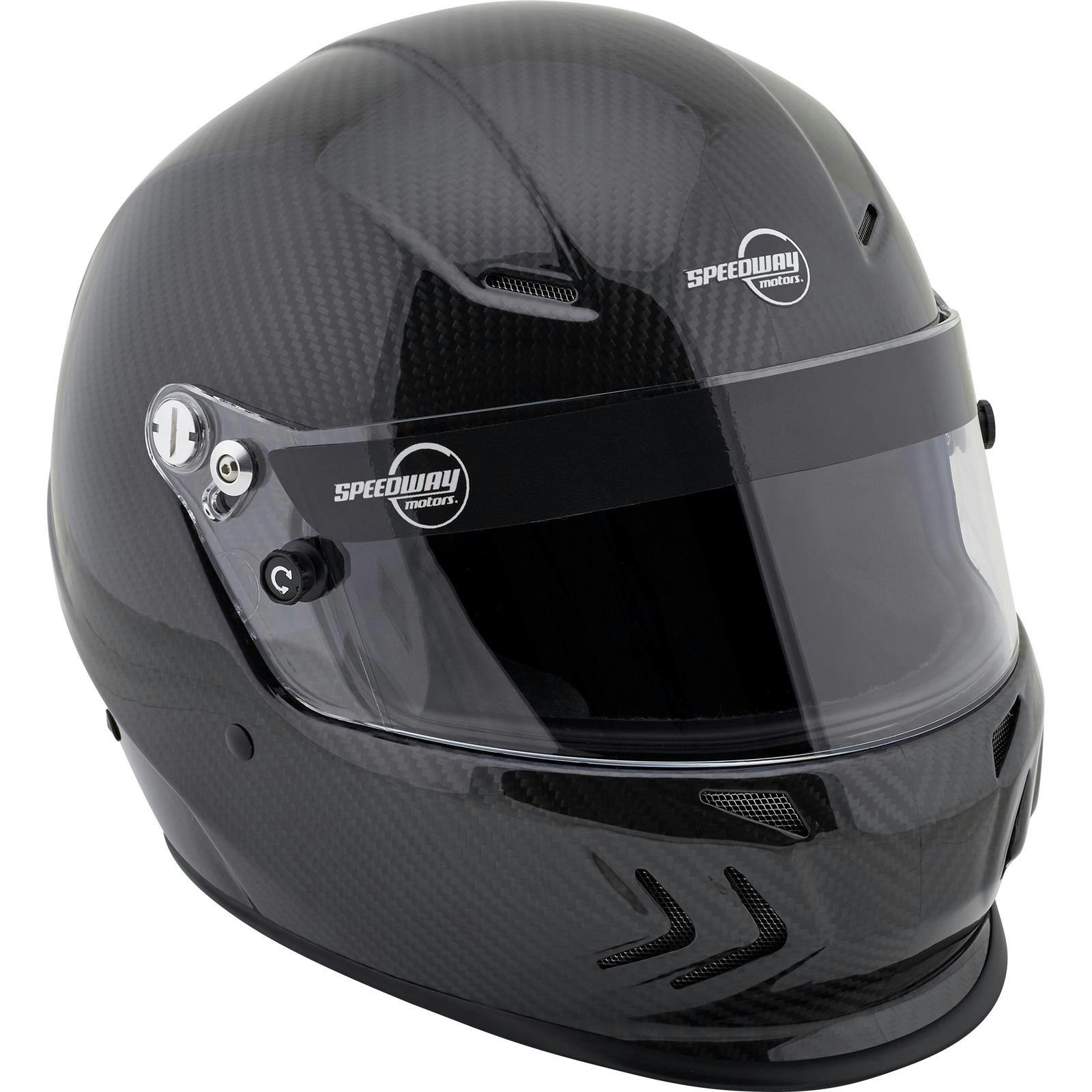 Speedway Motors SA2020 Carbon Fiber Racing Helmet
