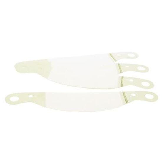 Racing Optics 10230C G-Style Clear Stright Shape XStack Tearoffs