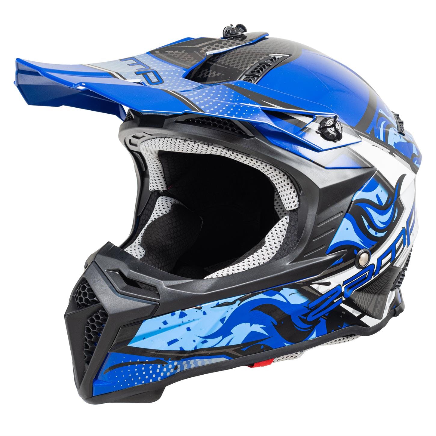 Zamp FX-4 Motocross Lightweight Helmet, DOT And ECE22.05