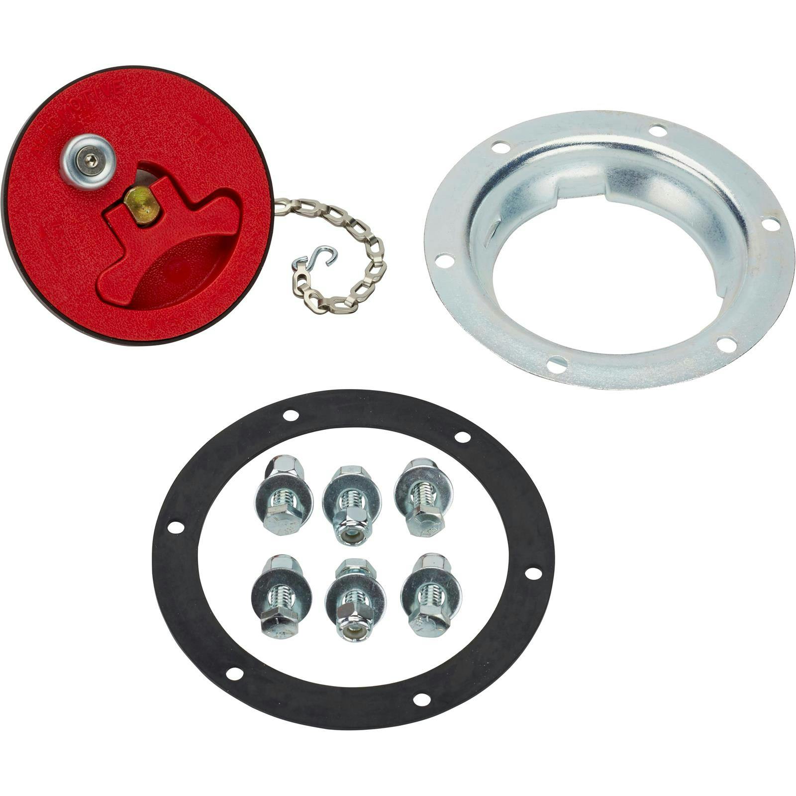 Speedway Aircraft-Style Flush-Mount Fuel Fill Filler Neck and Cap