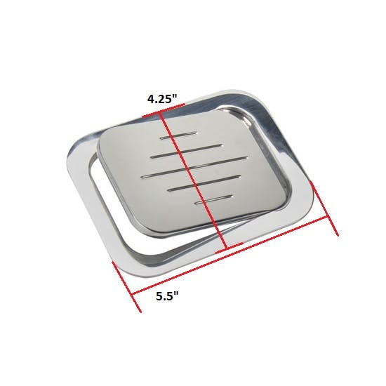 Polished Billet Aluminum Rectangular Fuel Fill Filler Door