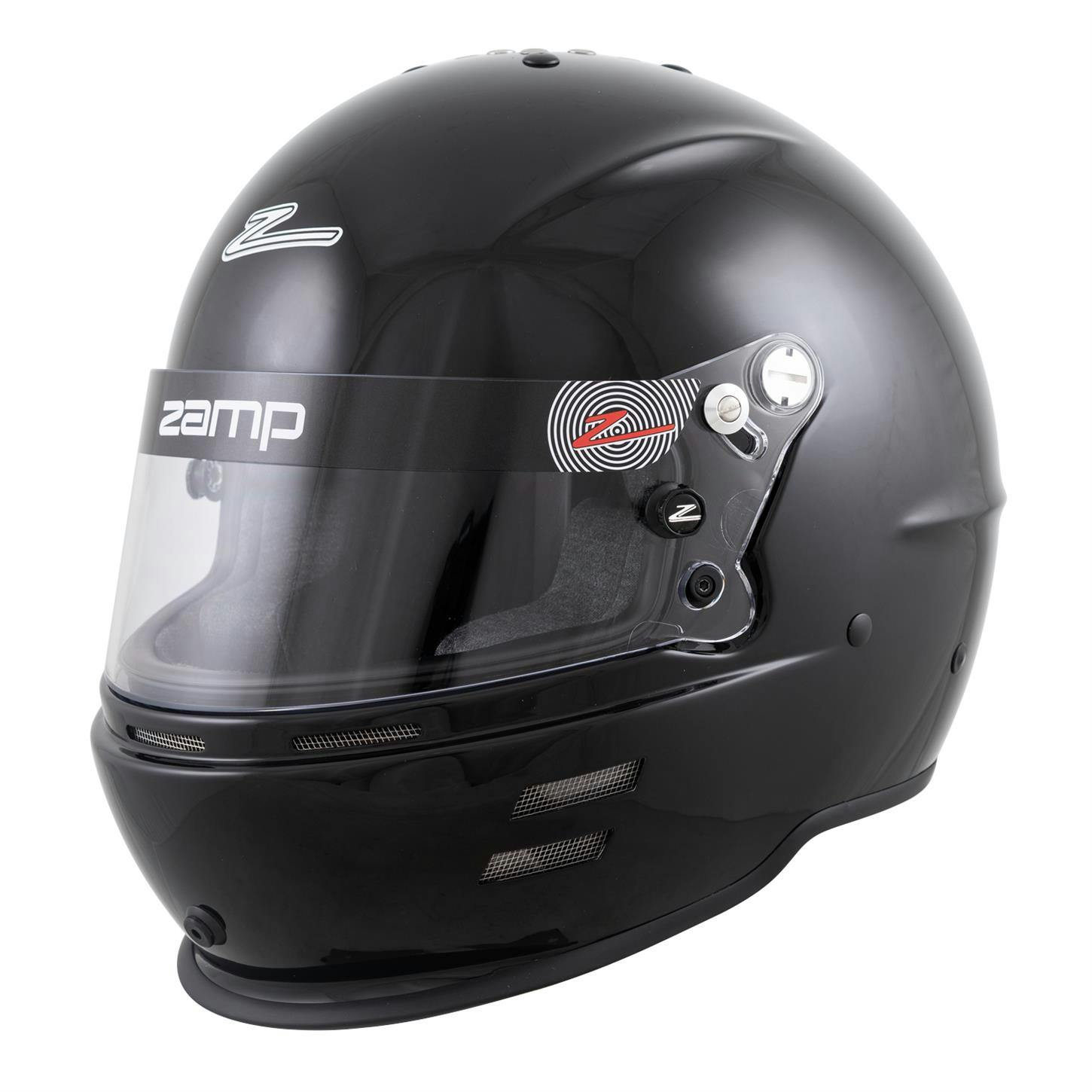 Zamp RZ-60 Aramid SA2020 Helmet, Gloss Black/White