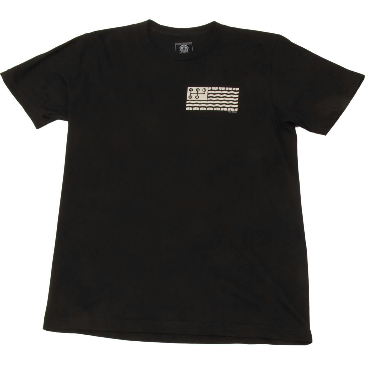 MAX GRUNDY American Original T-Shirt, Black