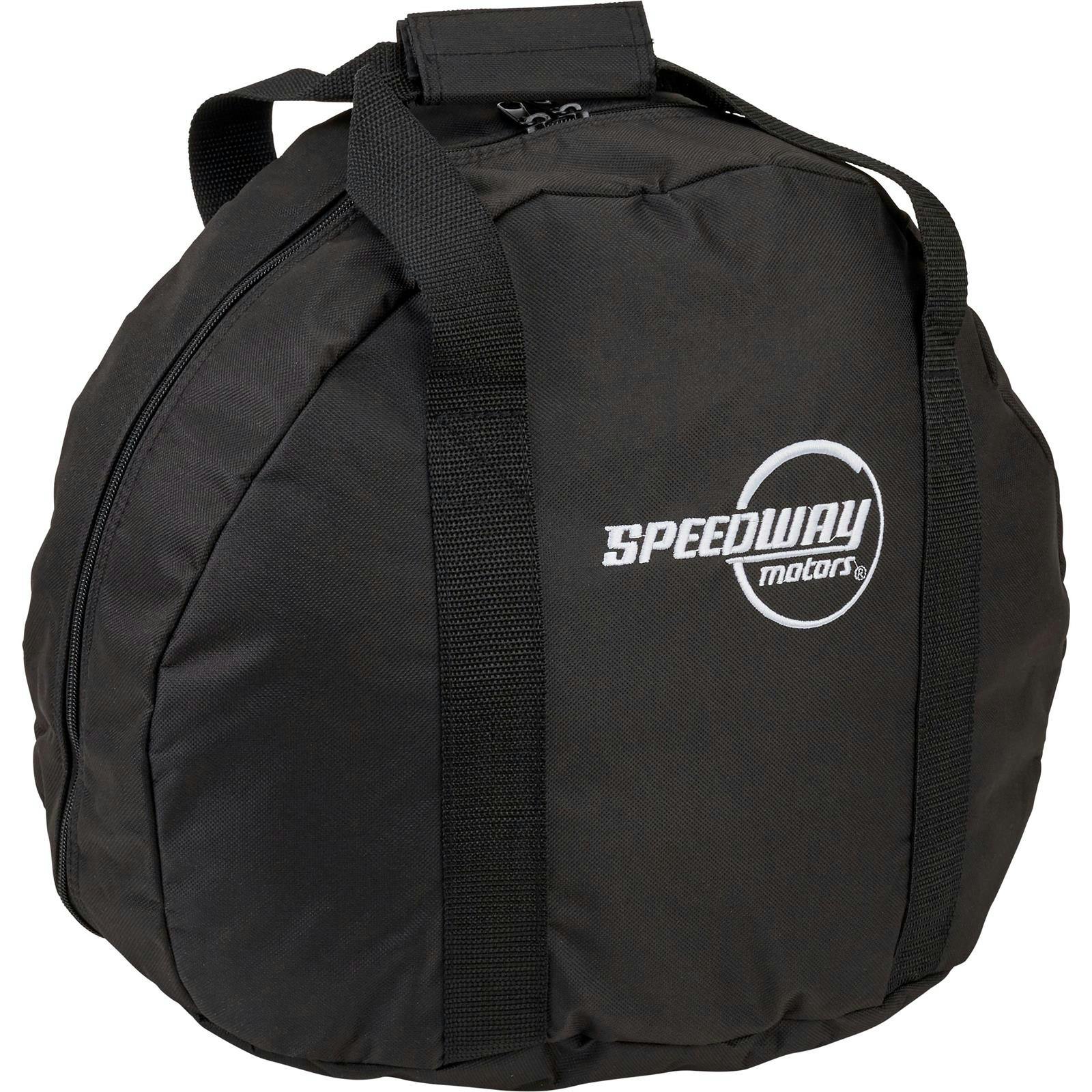 Speedway Black Nylon Helmet Bag