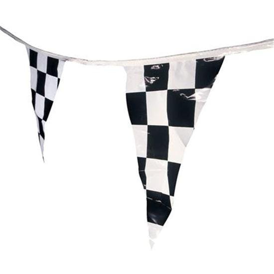 Checkered Flag Pennant, Triangular