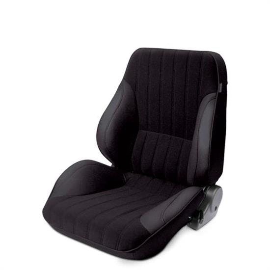 Procar 80-1050-71L Rally Lowback Seat, Driver, Vinyl/Velour