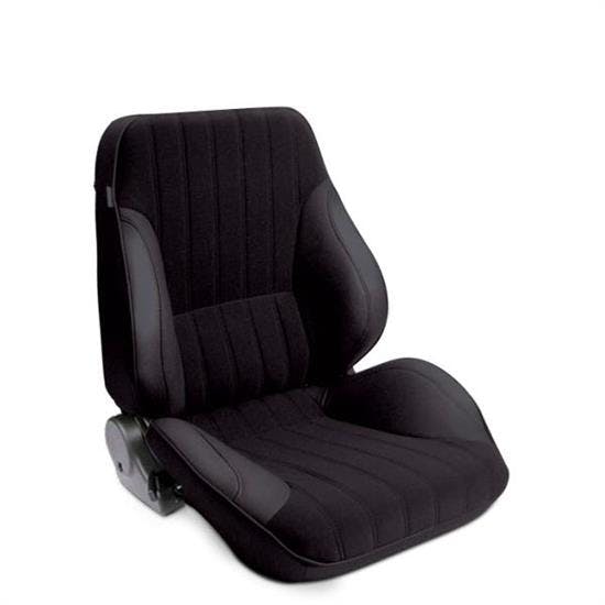 Procar 80-1050-71R Rally Lowback Seat, Passenger, Vinyl/Velour