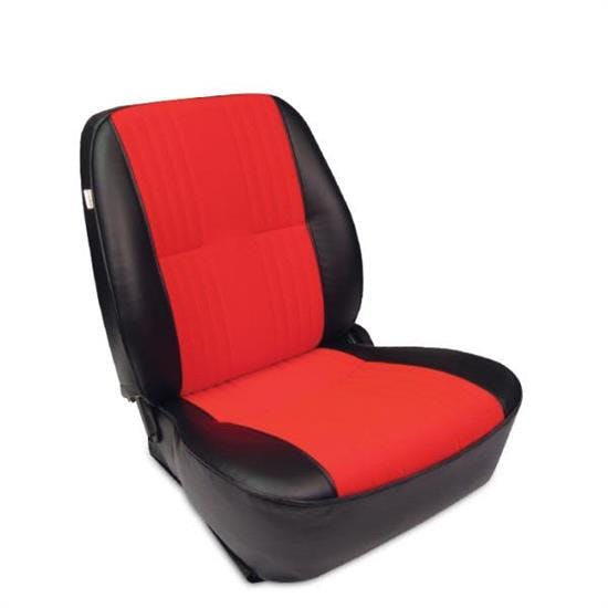 Procar 80-1400-90R Pro-90 Lowback Seat, Passenger, Vinyl/Velour