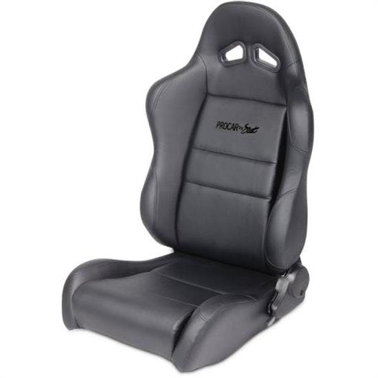 Procar 80-1610-51L Sportsman-1610 Seat, Driver, Black Vinyl