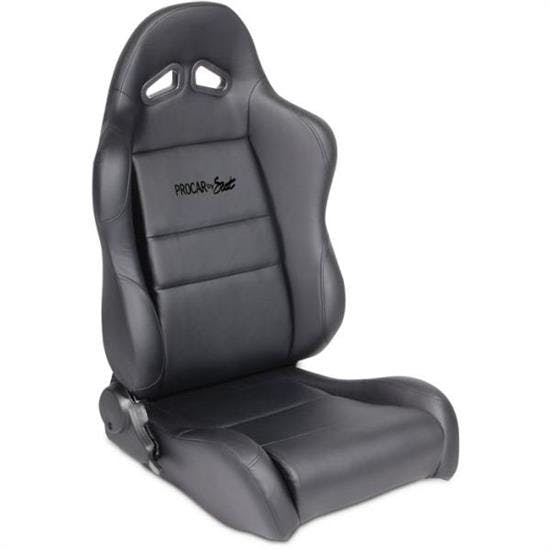 Procar 80-1610-51R Sportsman-1610 Seat, Passenger, Black Vinyl