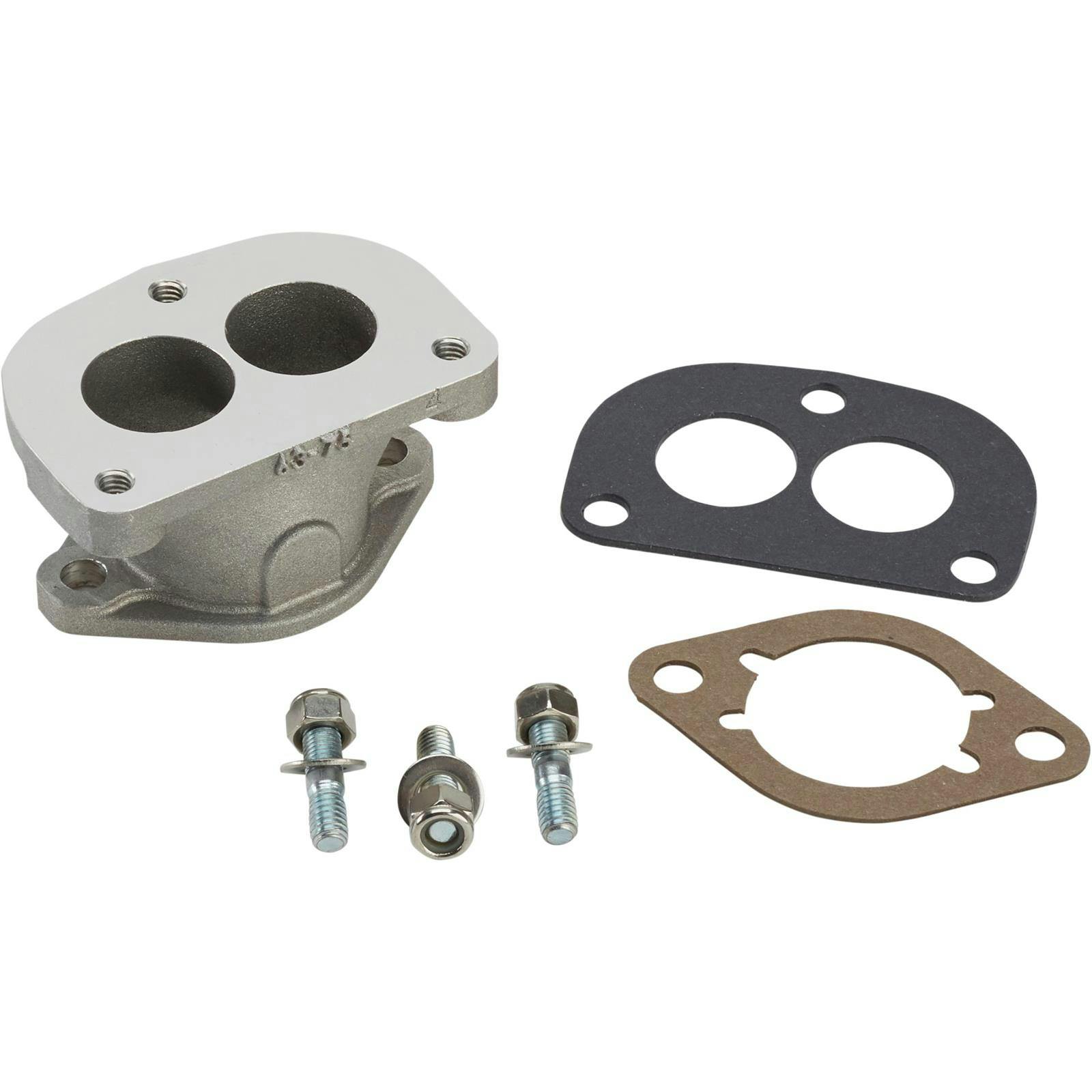 GM '63-75 L6 2-Bolt to Stromberg 3-Bolt Single Carb Adapter Kit