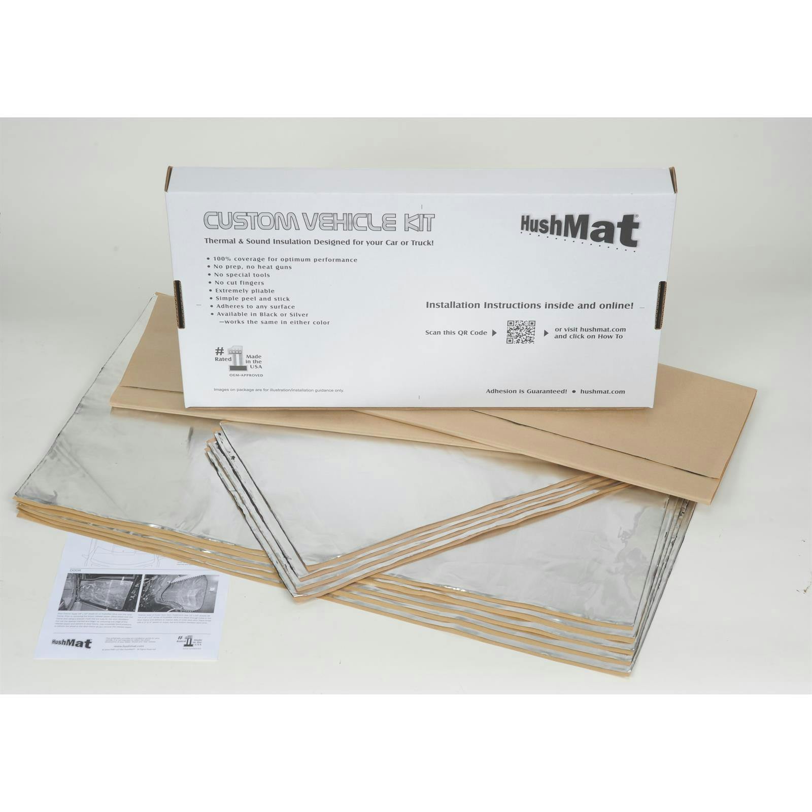 Hushmat 62763 Complete Vehicle Insulation Kit, 1963-67 Corvette